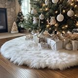 Pūkuotas baltas eglės sijonas