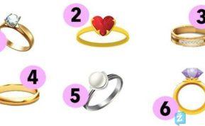 Testas: pasirinkite žiedą ir sužinokite, ką jis jums pranašauja