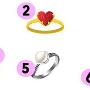 Testas: pasirinkite žiedą ir sužinokite, ką jis jums pranašauja