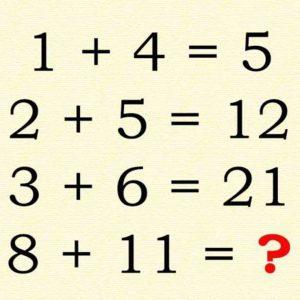 Tik žmonės, turintys labai aukštus IQ, gali išspręsti šį matematikos testą!