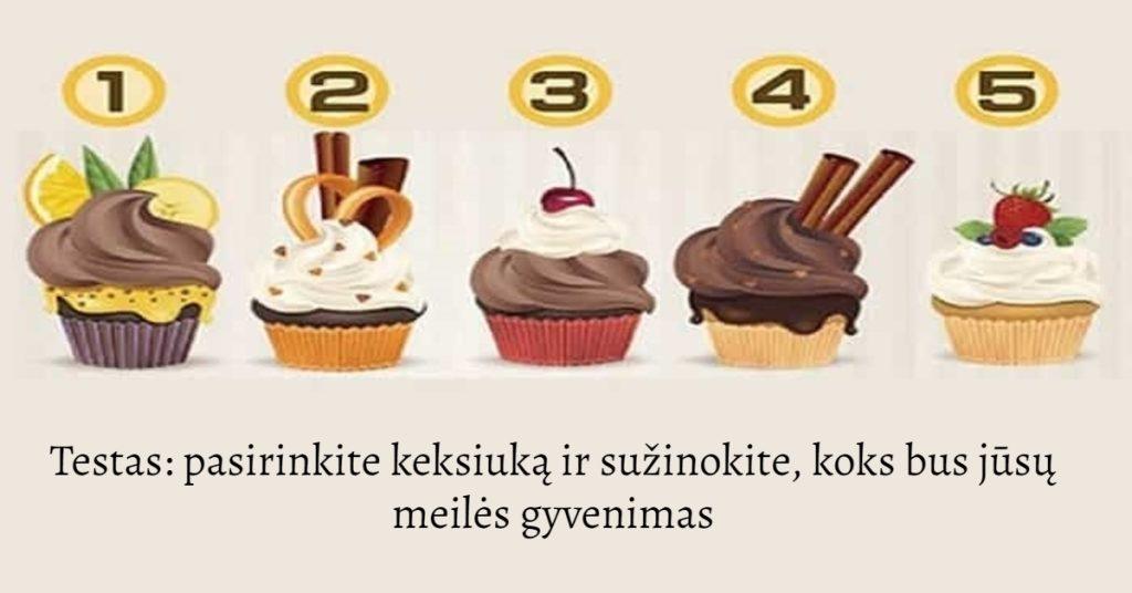 keksiukas atskleidžia skirtingus asmenybės bruožus
