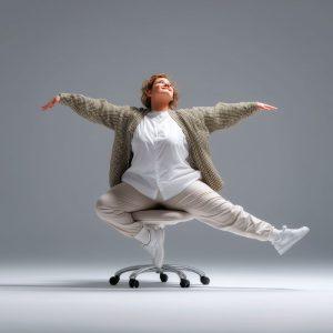 Salsa sėdint – stebuklingas judesys nugaros skausmui palengvinti