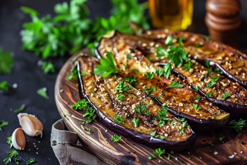 Baklažanai su česnakais – paprastas receptas, kuris sužavės visus