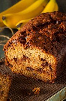 Minkšta ir gardi bananų duona