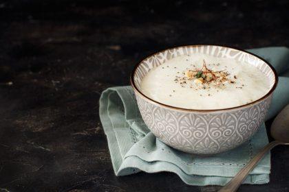 Tiršta, kreminė žiedinių kopūstų sriuba