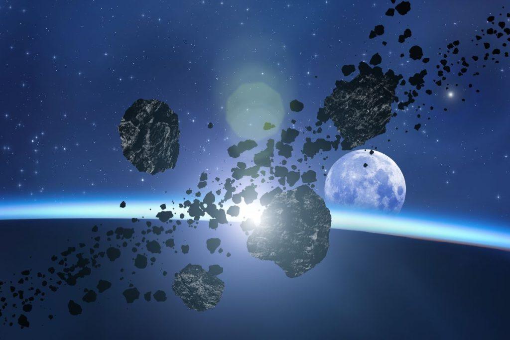 Artėja didelė grėsmė Žemei: asteroidas skrieja tiesiai į mūsų palydovą. Kodėl asteroido neišeis nustumti
