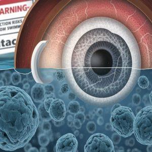 Akantaminis keratitas: kodėl kontaktinių lęšių naudotojai rizikuoja savo regėjimu