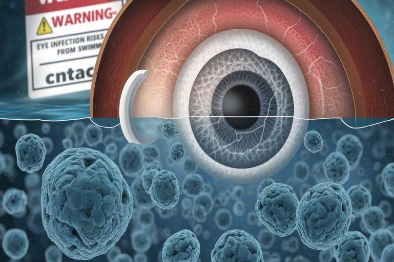 Akantaminis keratitas: kodėl kontaktinių lęšių naudotojai rizikuoja savo regėjimu