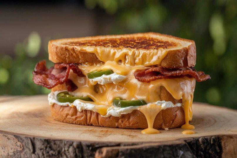 Karštas sumuštinis su šonine ir sūriu – greitas receptas namams