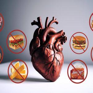 Maisto produktai kenkiantys širdies sveikatai