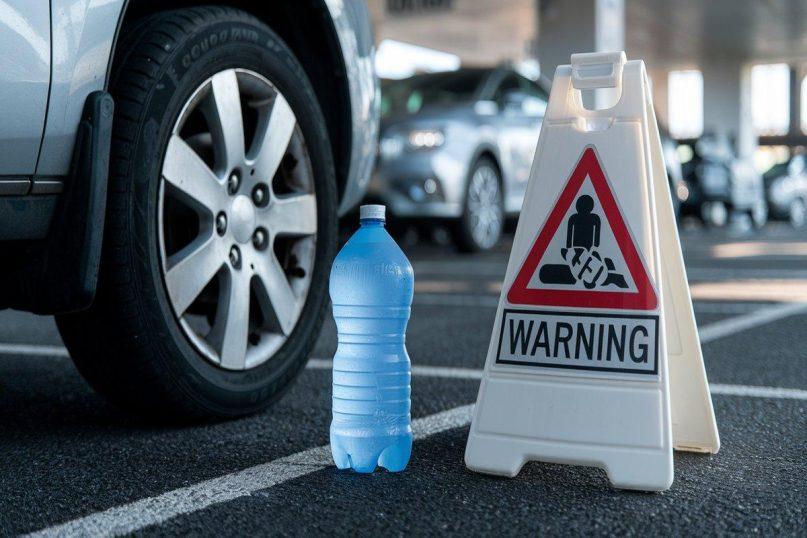 Naujas automobilio vagystės būdas su plastikiniu buteliu – kaip apsisaugoti