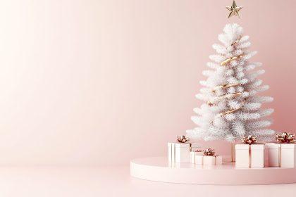 Šokiruojantis kalėdinis triukas: raudonai baltos eglės dekoras, nuo kurio kaimynai neteks žado