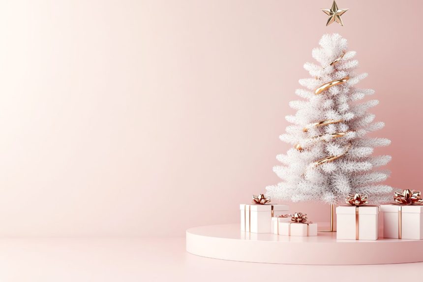 Šokiruojantis kalėdinis triukas: raudonai baltos eglės dekoras, nuo kurio kaimynai neteks žado