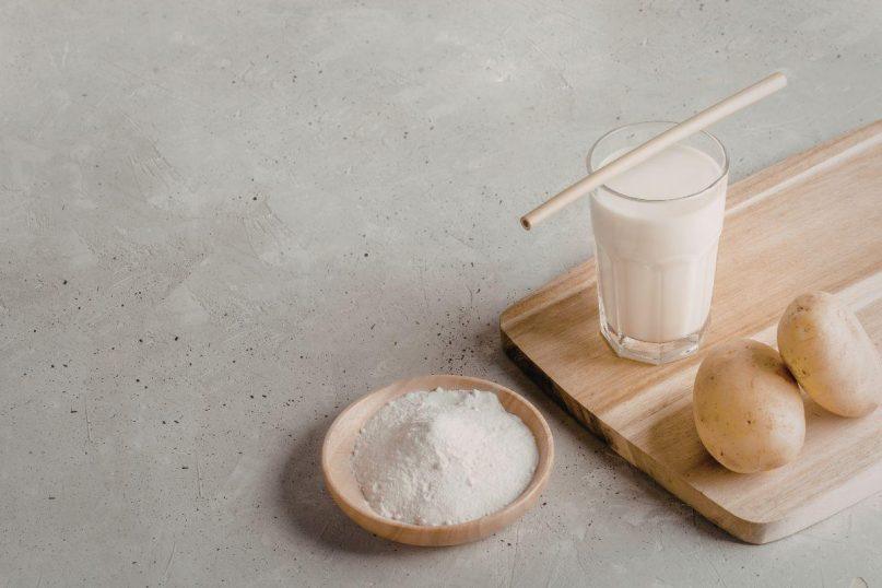 Veido kaukė iš krakmolo ir druskos